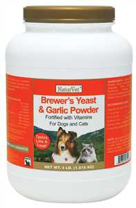 NaturVet Brewers Yeast and Garlic